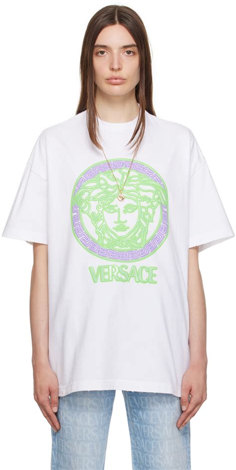 versace medusa t shirt ebay|versace baroque t shirt.